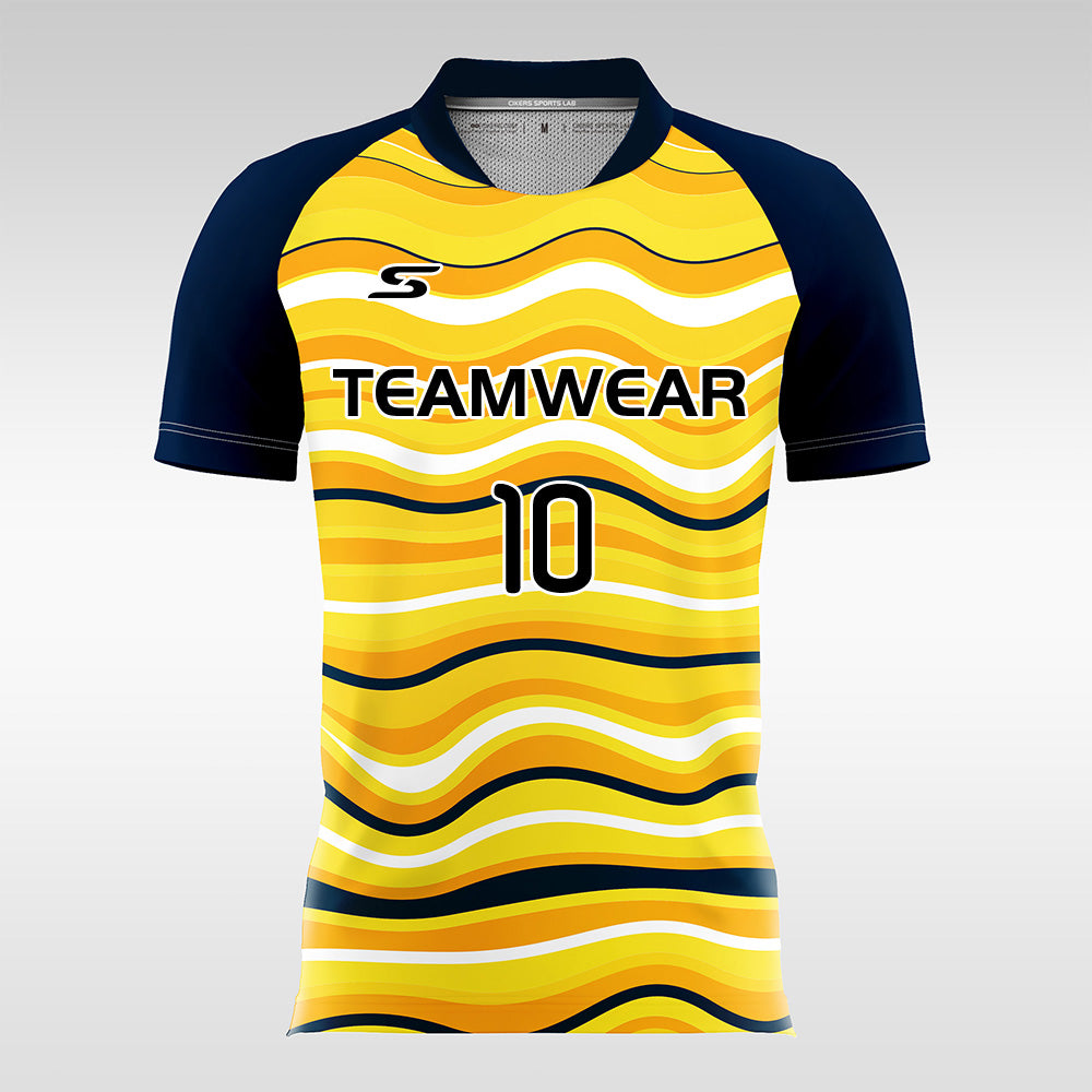 off - Customized Men's Sublimated Soccer Jersey