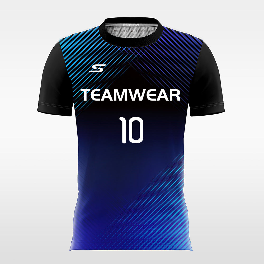 Blue Sea - Customized Men's Sublimated Soccer Jersey
