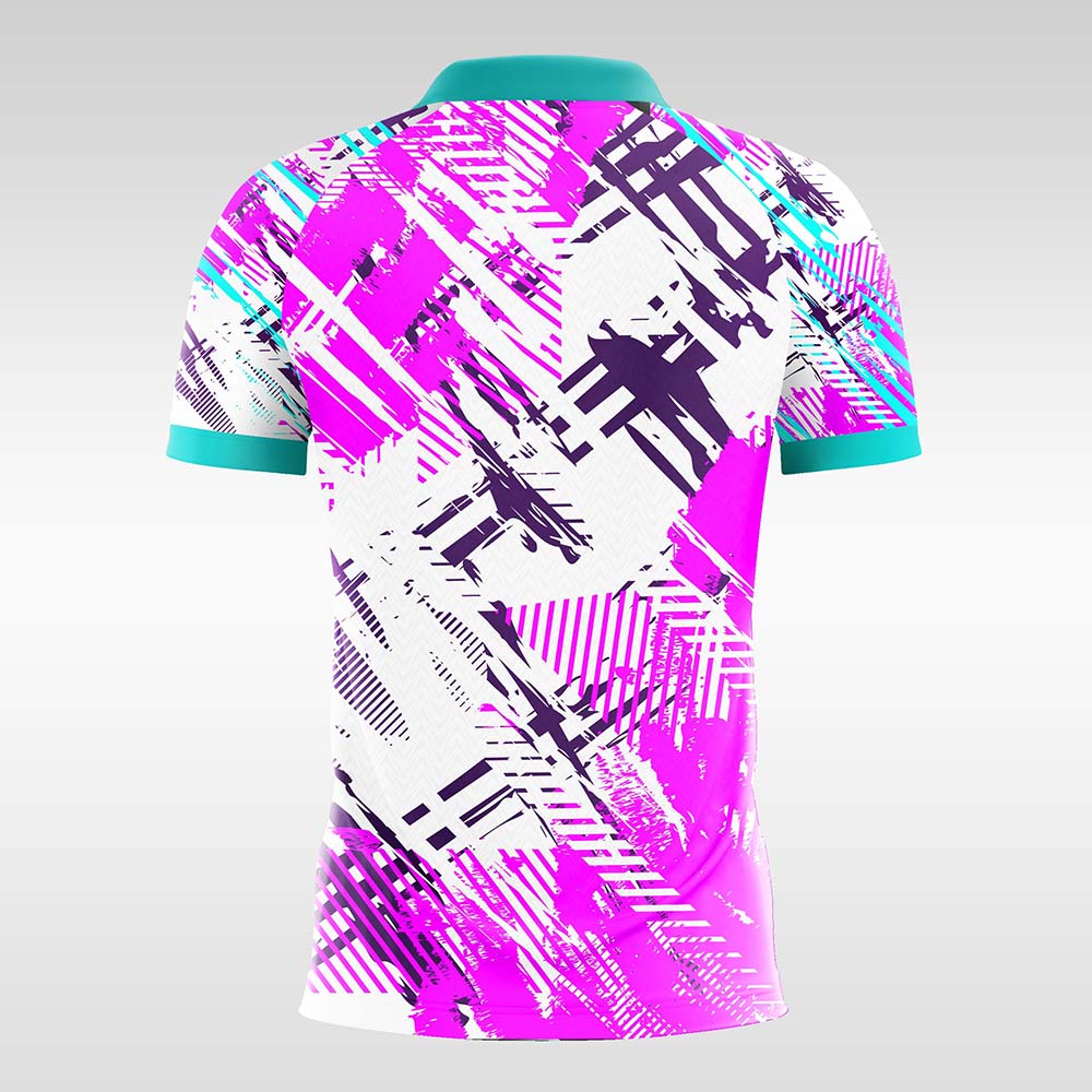 Light-Purple-Customized Men's Sublimated Soccer Jersey