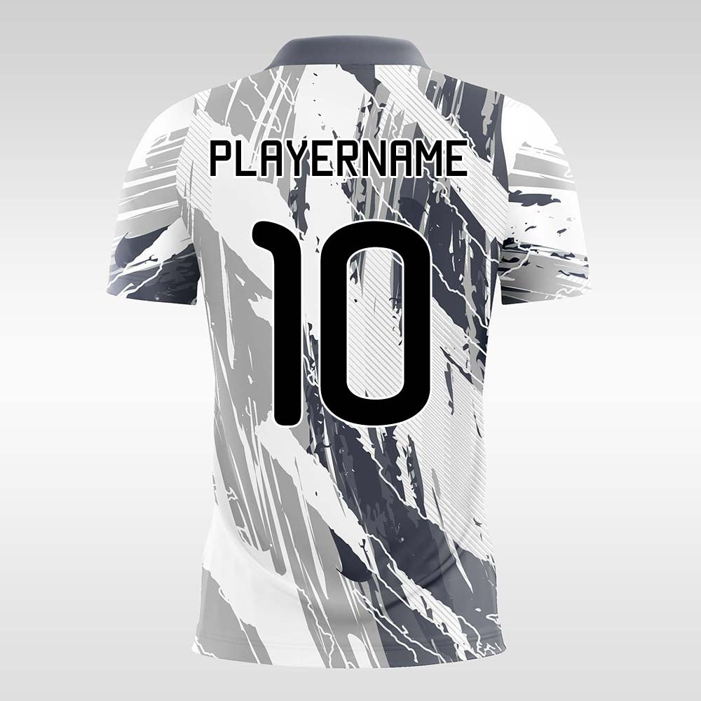 Snowy-Gorgeousness-Customized Men's Sublimated Soccer Jersey