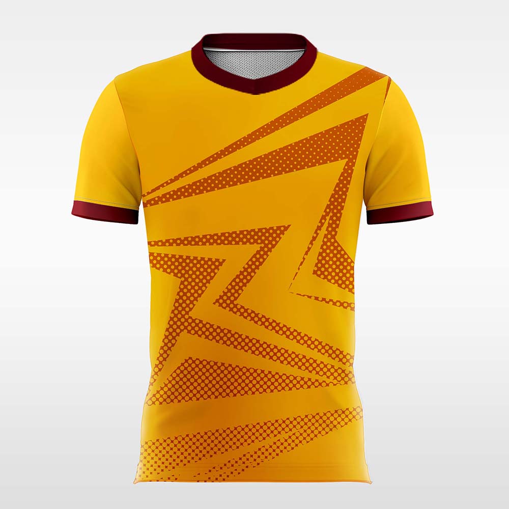 Hurricane-Customized Men's Sublimated Soccer Jersey