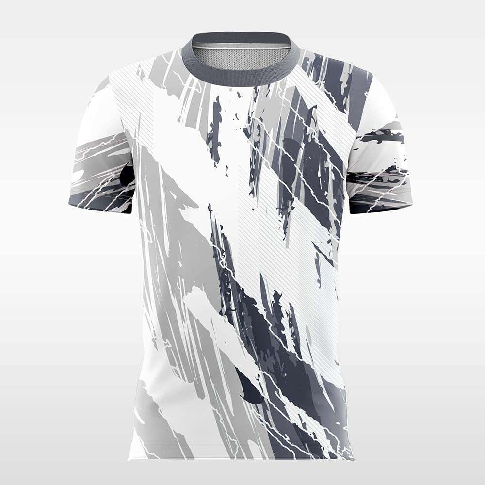 Snowy-Gorgeousness-Customized Men's Sublimated Soccer Jersey