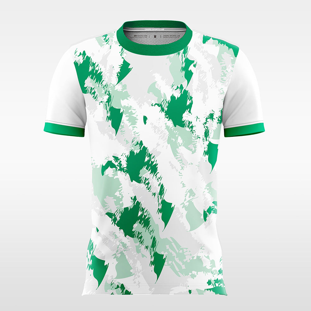 green wood - Customized Men's Sublimated Soccer Jersey