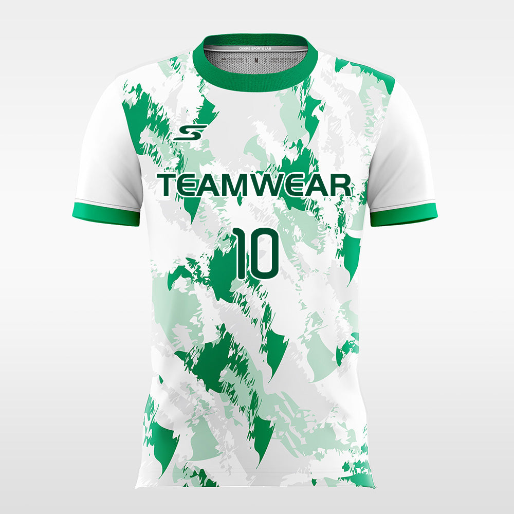 green wood - Customized Men's Sublimated Soccer Jersey