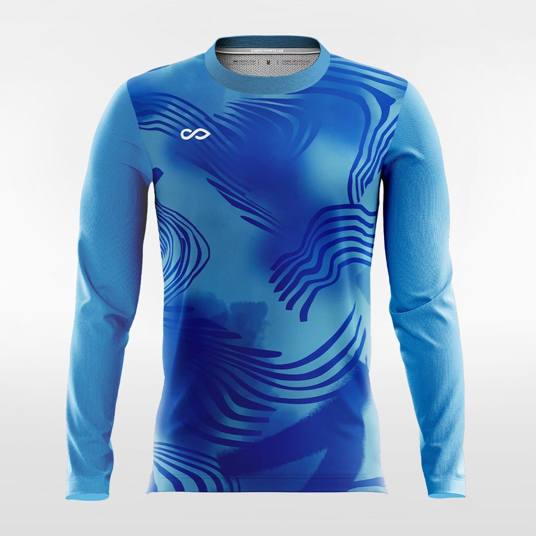 Limited Secret 1 - Customized Men's Sublimated Long Sleeve Soccer Jersey