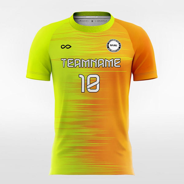 Custom Afterimage Customized Men's Fluorescent Sublimated Soccer