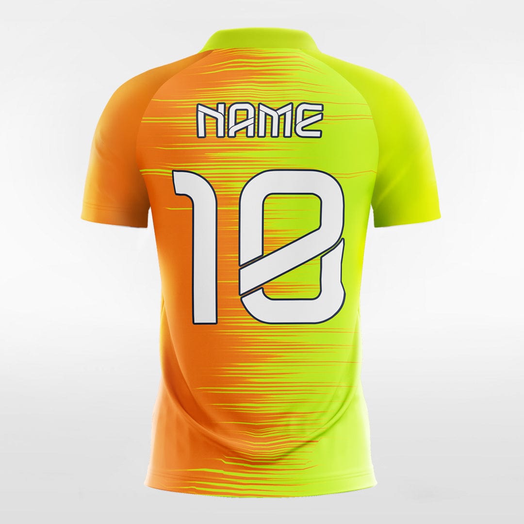 Afterimage - Customized Men's Fluorescent Sublimated Soccer Jersey