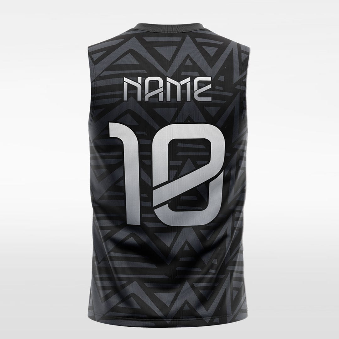 PolarNight 3 - Customized Men's Sublimated Sleeveless Soccer Jersey