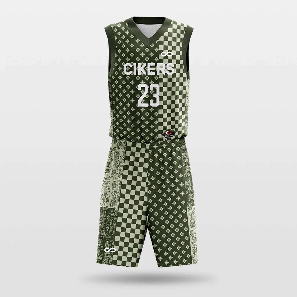 Cashew- Customized Sublimated Basketball Set