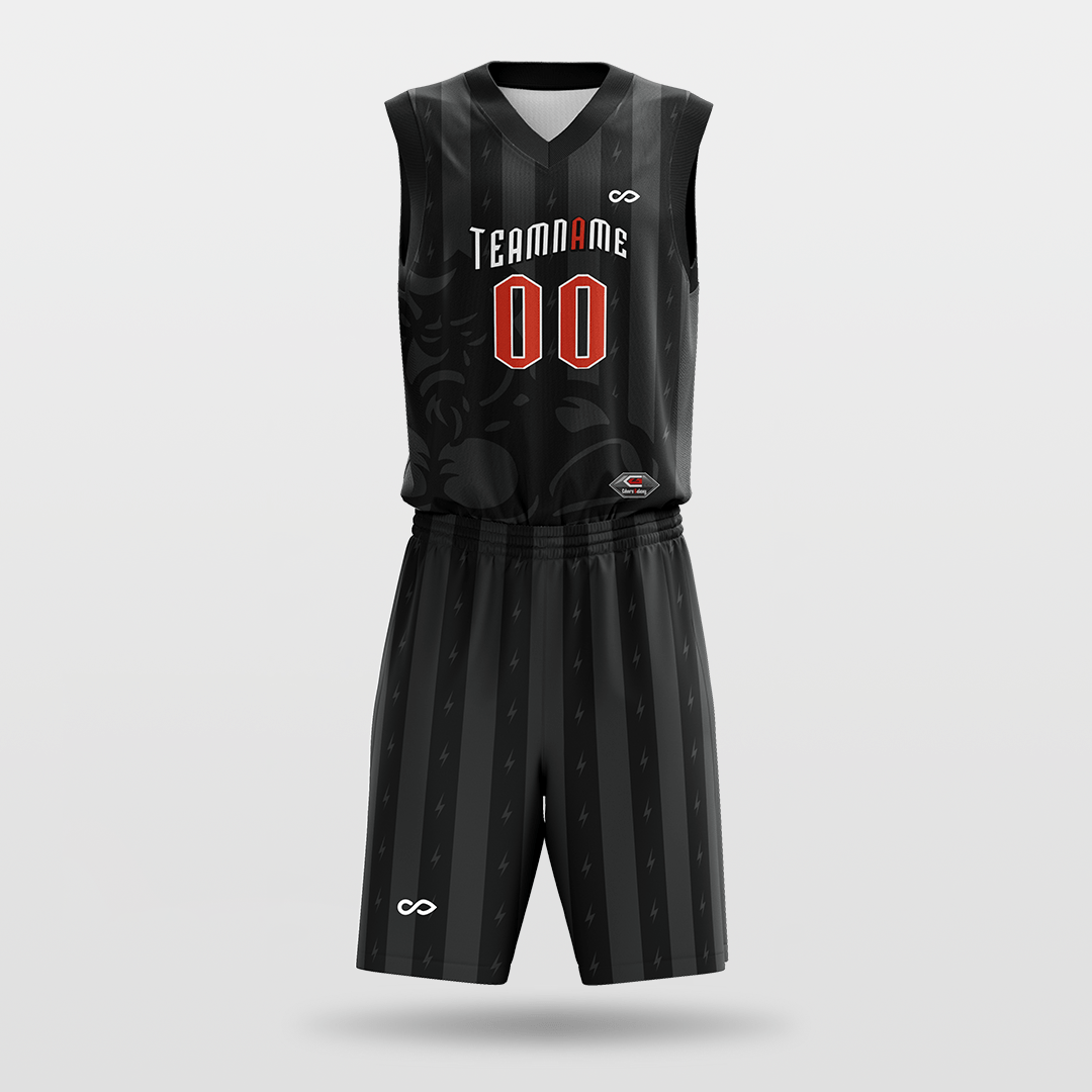Bull Demon-Customized Sublimated Basketball Set