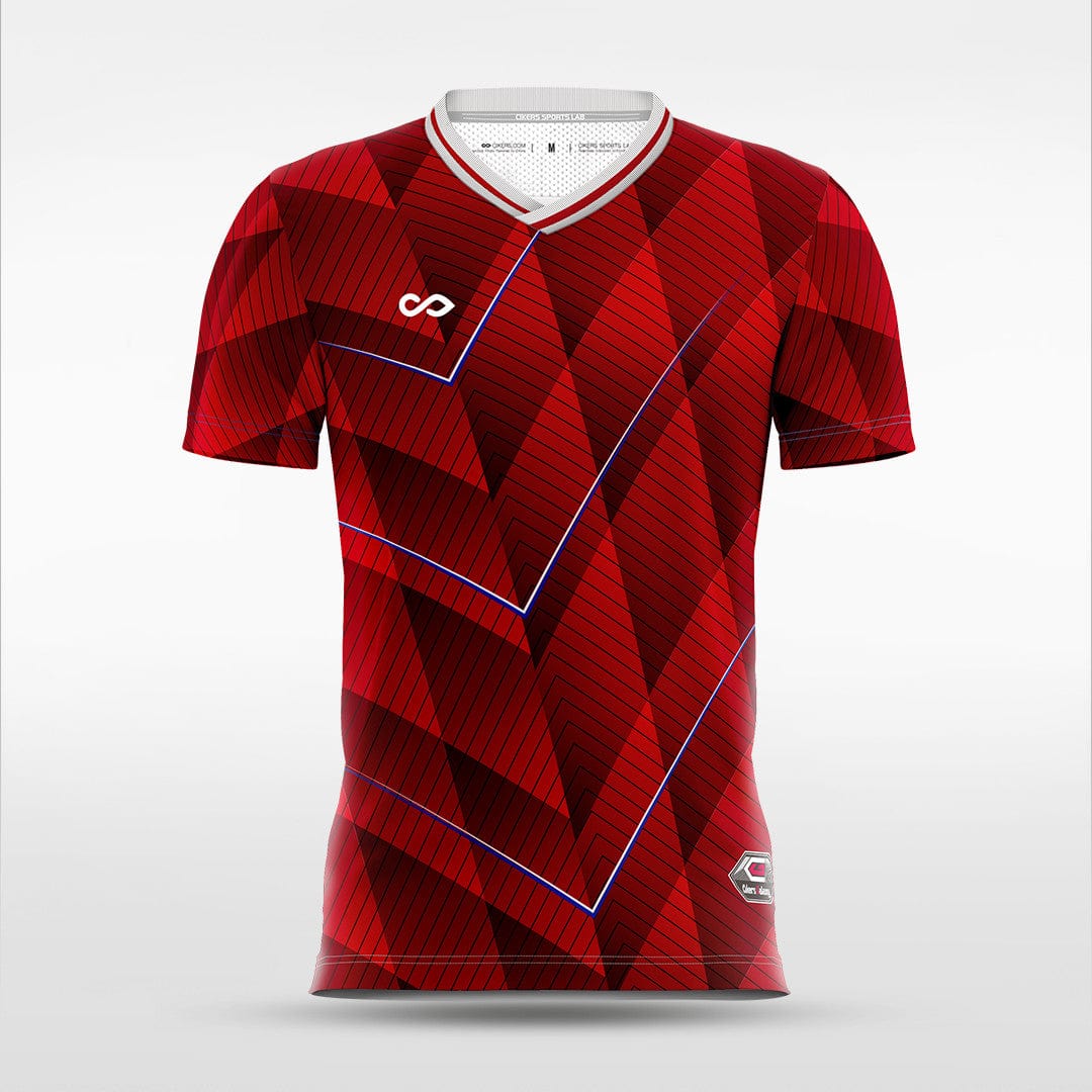 Inscrutability - Customized Men's Sublimated Soccer Jersey