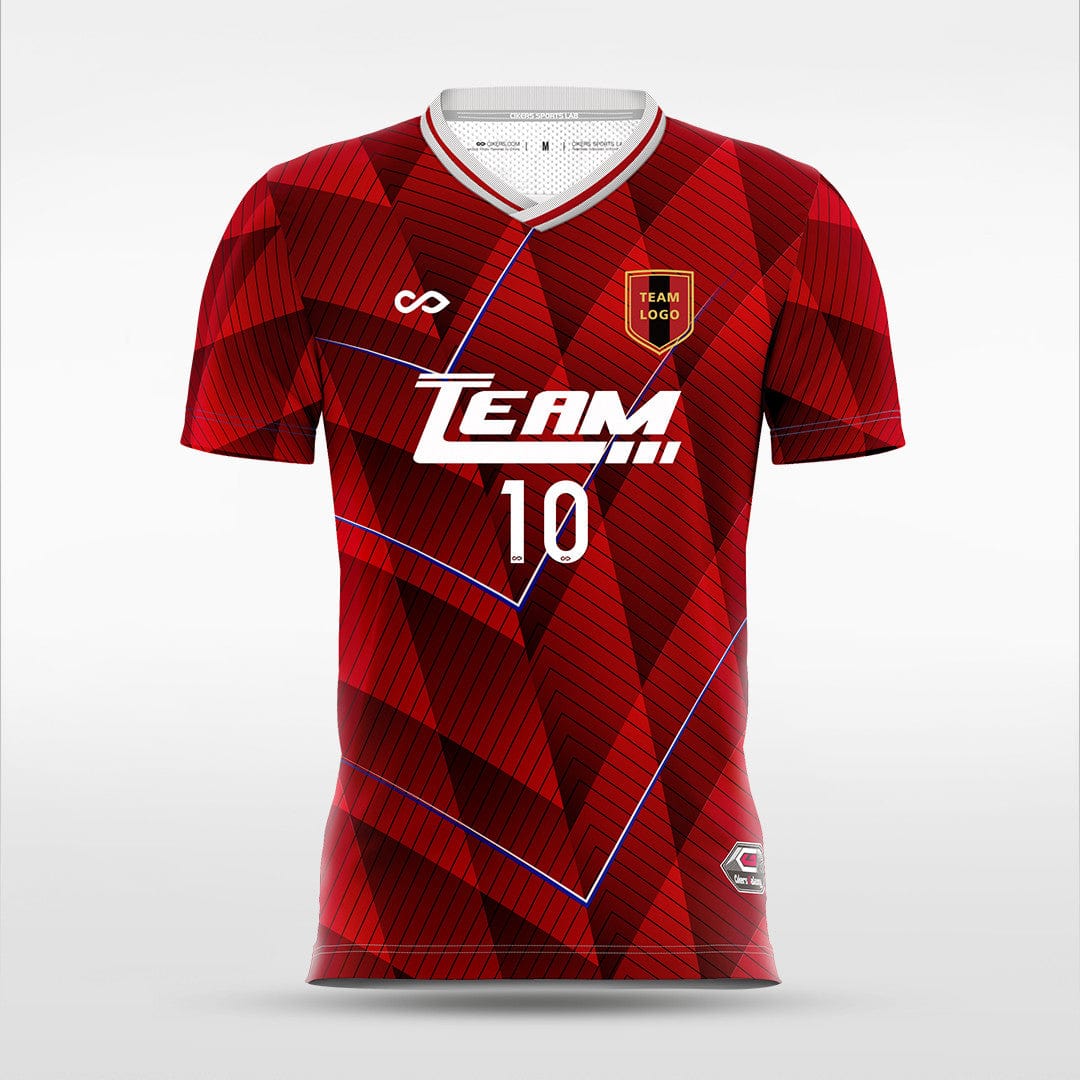 Inscrutability - Customized Men's Sublimated Soccer Jersey