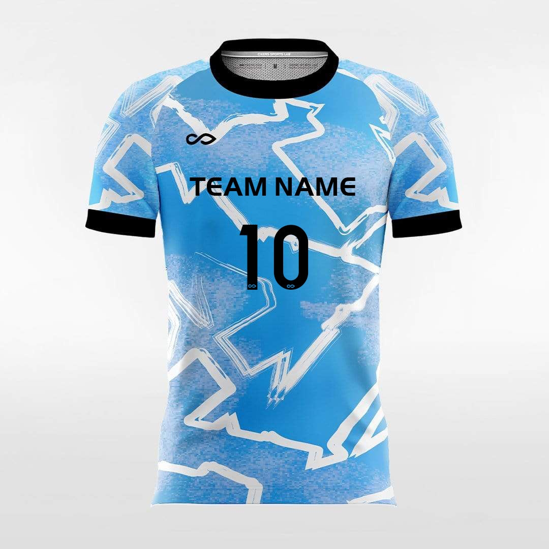 Pop Camouflage 4 - Customized Men's Sublimated Soccer Jersey