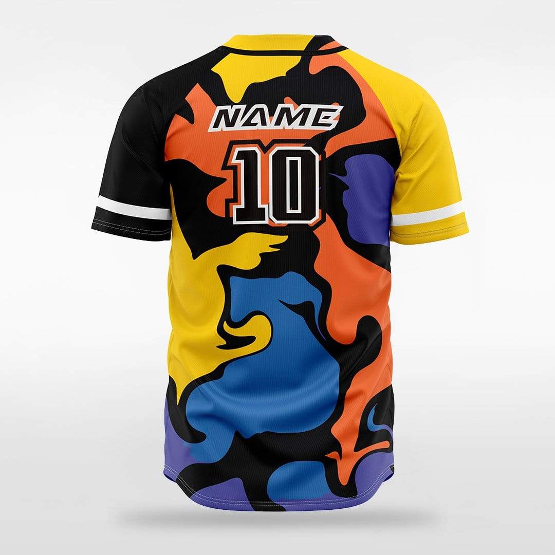 Aladdin - Customized Men's Sublimated Full-Button Baseball Jersey
