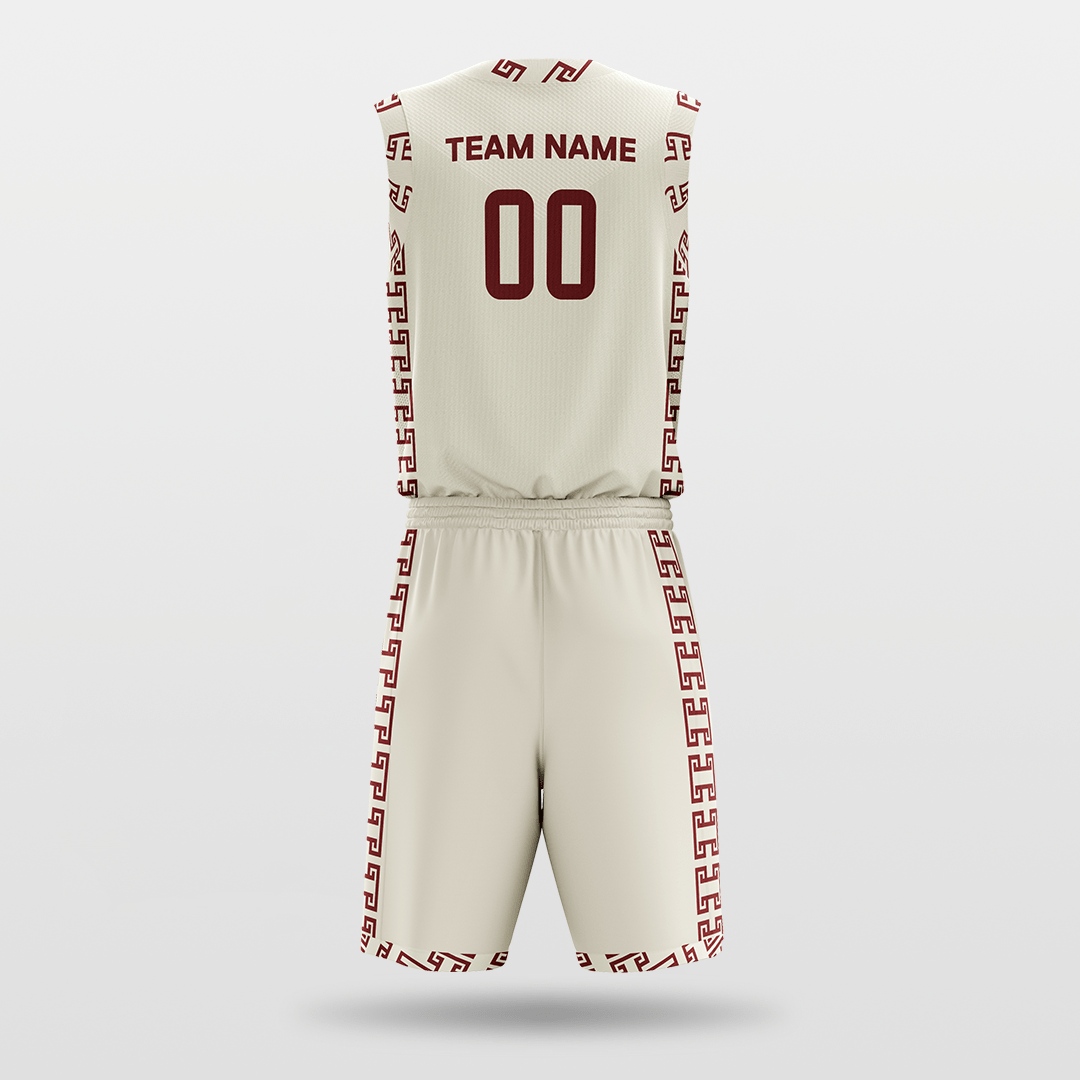 Chinese knot - Customized Sublimated Basketball Set