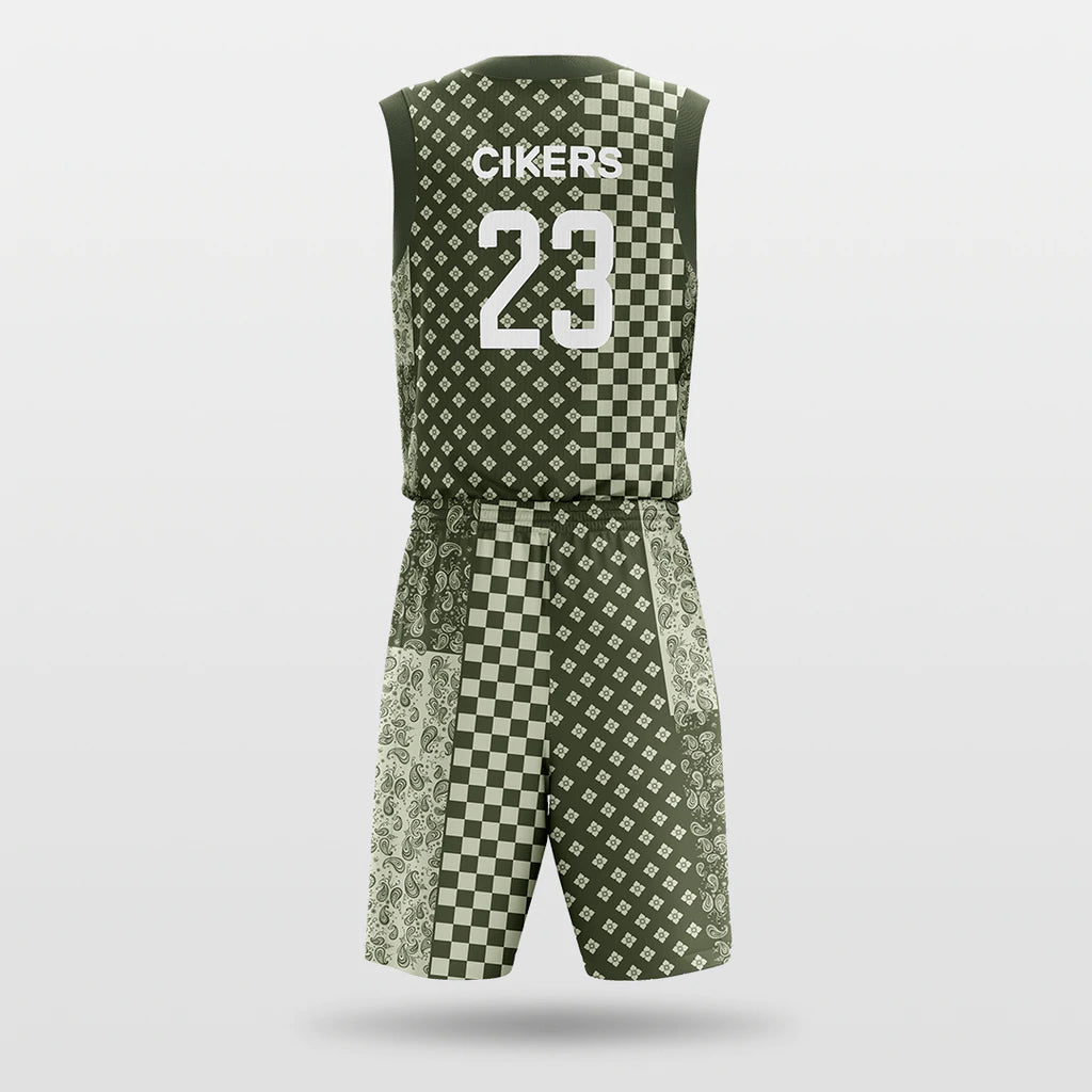 Cashew- Customized Sublimated Basketball Set