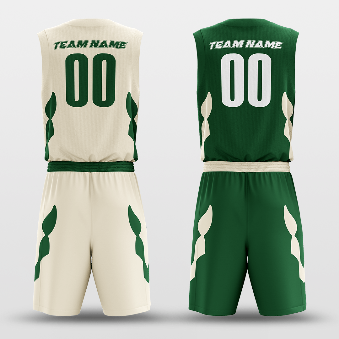 Deer - Customized Reversible Sublimated Basketball Set