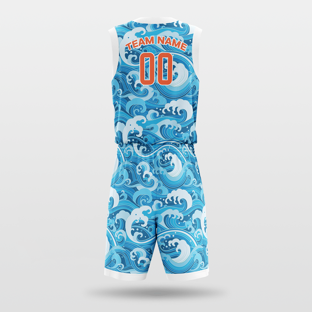 Waves - Customized Sublimated Basketball Set
