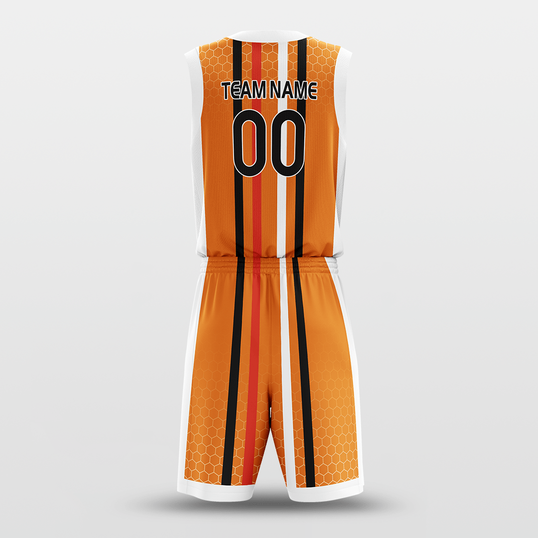 Honeycomb - Customized Sublimated Basketball Set