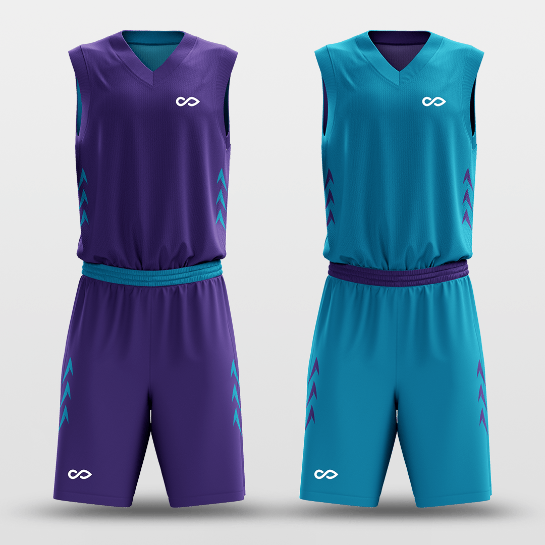 Classic57 - Customized Reversible Sublimated Basketball Set