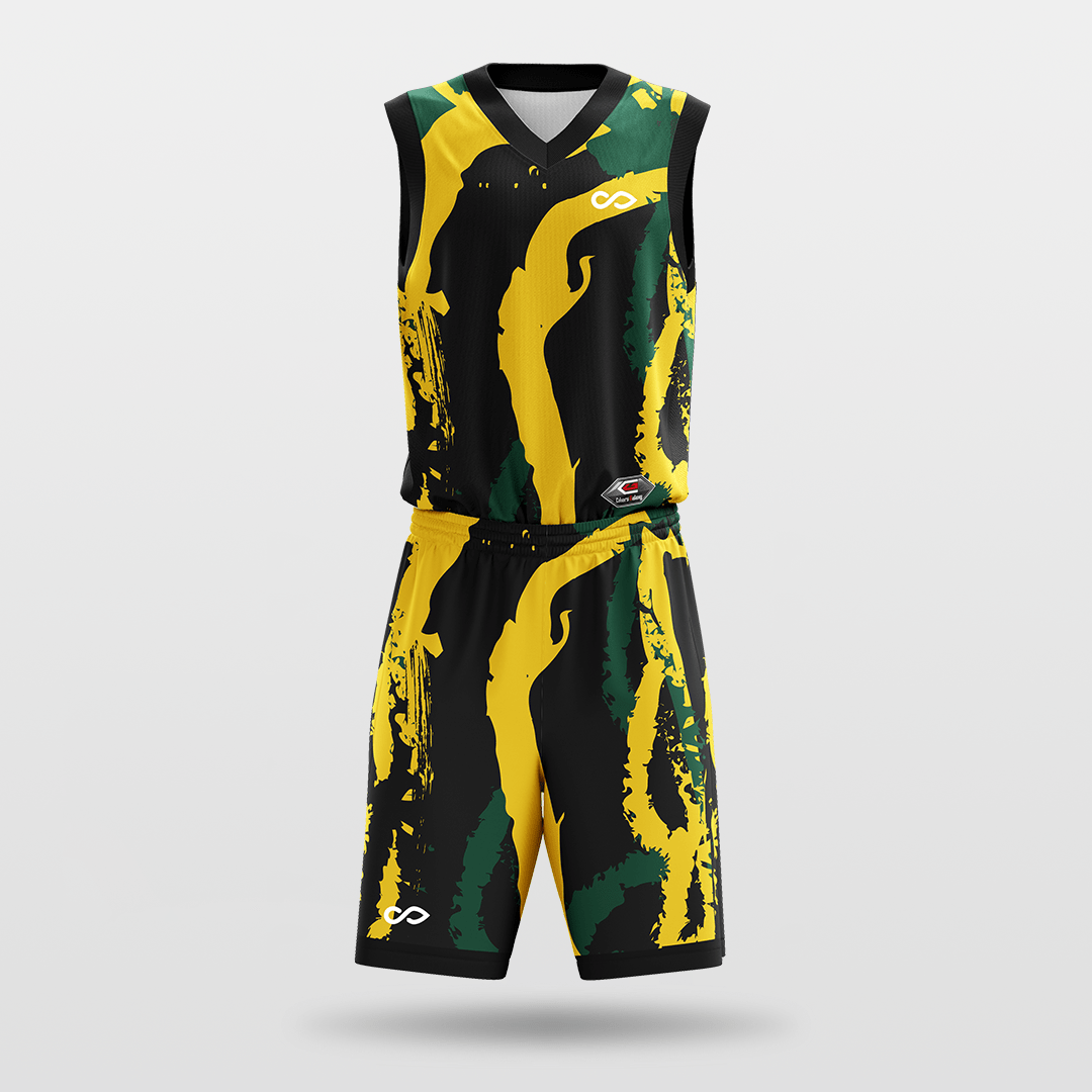 Forest - Customized Sublimated Basketball Set