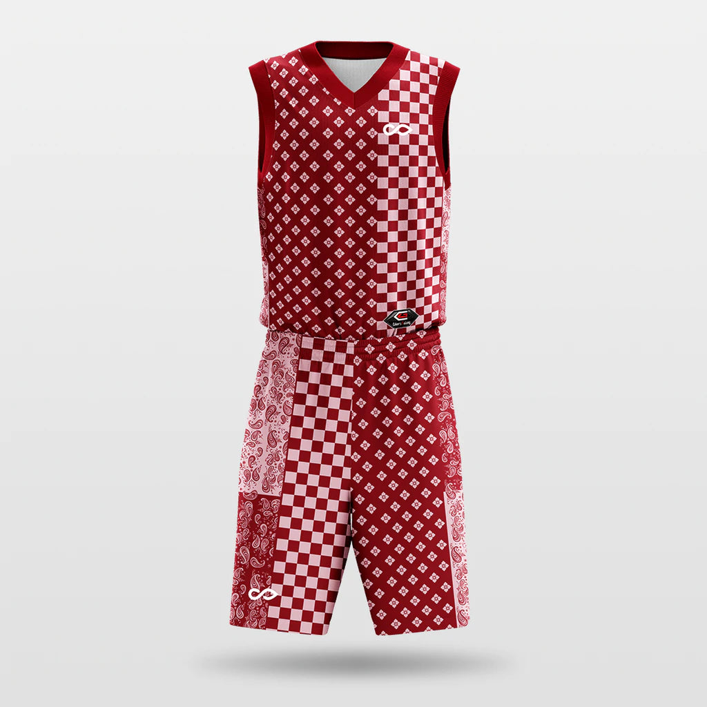 Cashew- Customized Sublimated Basketball Set