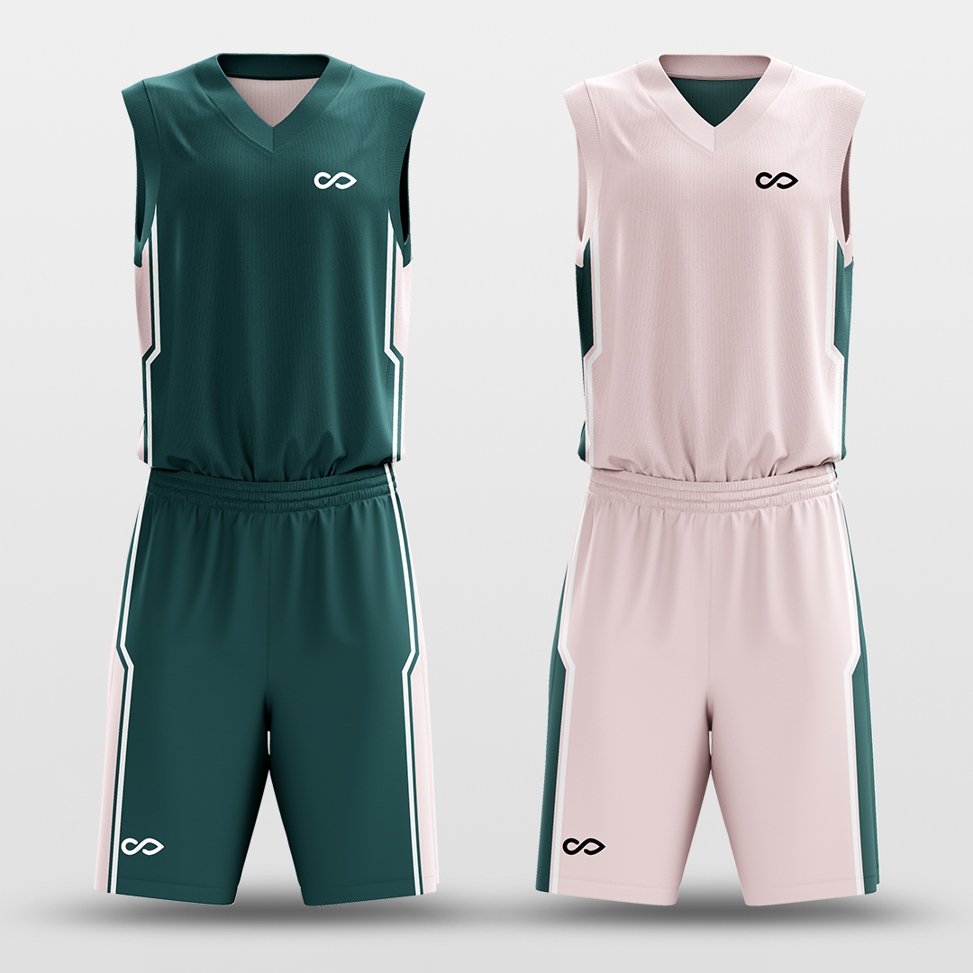 CLASSIC23 - Customized Reversible Sublimated Basketball Set