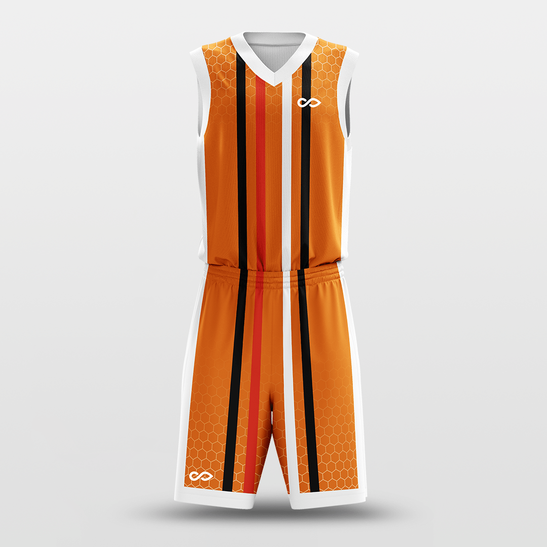 Honeycomb - Customized Sublimated Basketball Set