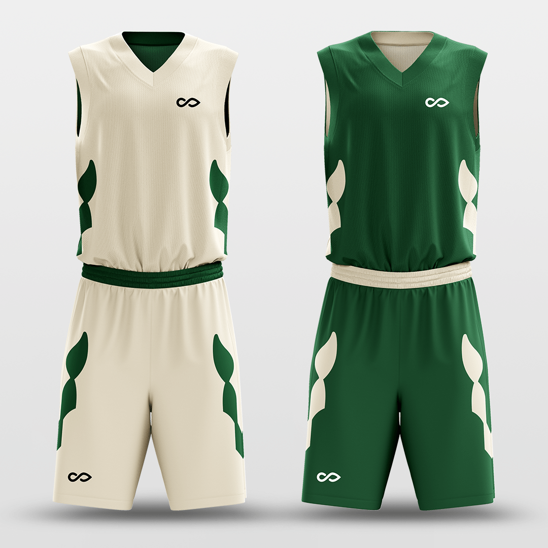 Deer - Customized Reversible Sublimated Basketball Set