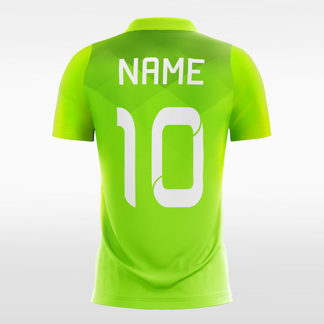 Reflection - Customized Men's Sublimated Soccer Jersey Fluorescent