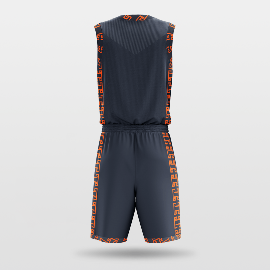Chinese knot - Customized Sublimated Basketball Set