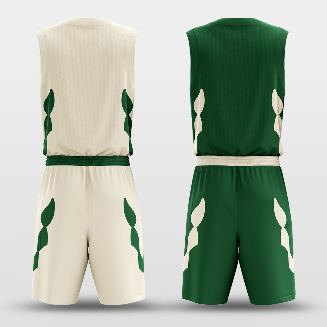 Deer - Customized Reversible Sublimated Basketball Set