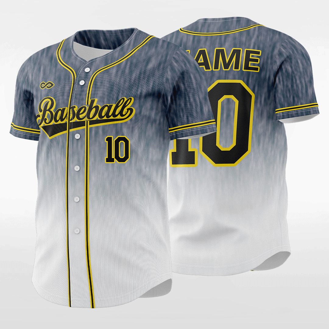 Classic2-Customized Sublimated Button Down Baseball Jersey-XTeamwear