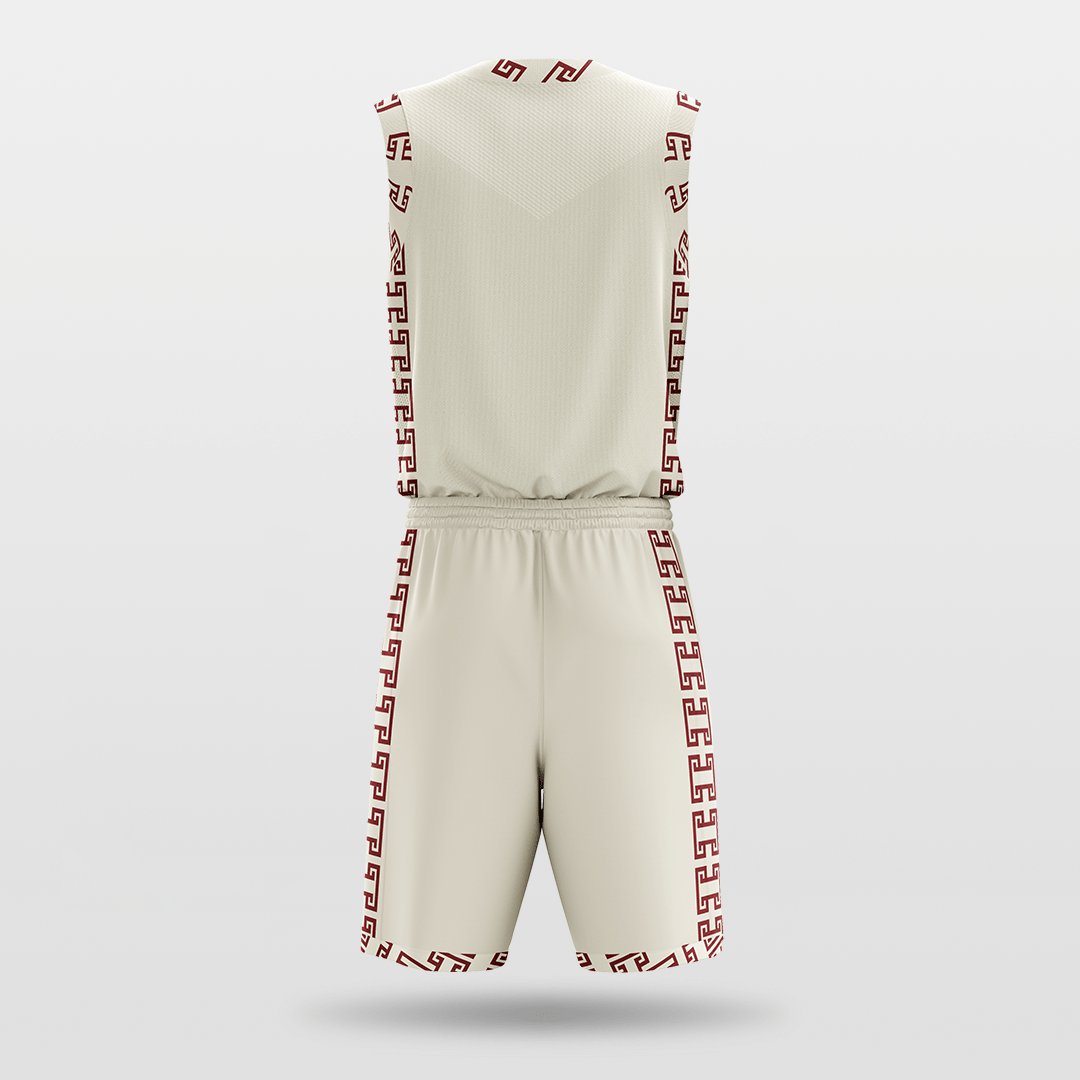 Chinese knot - Customized Sublimated Basketball Set