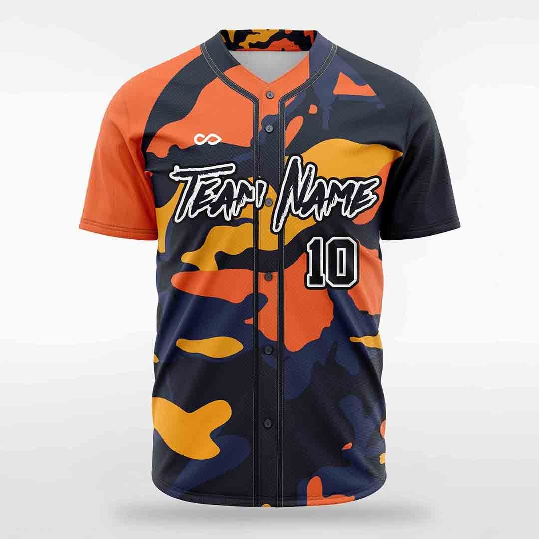 Canyon - Customized Men's Sublimated Full-Button Baseball Jersey