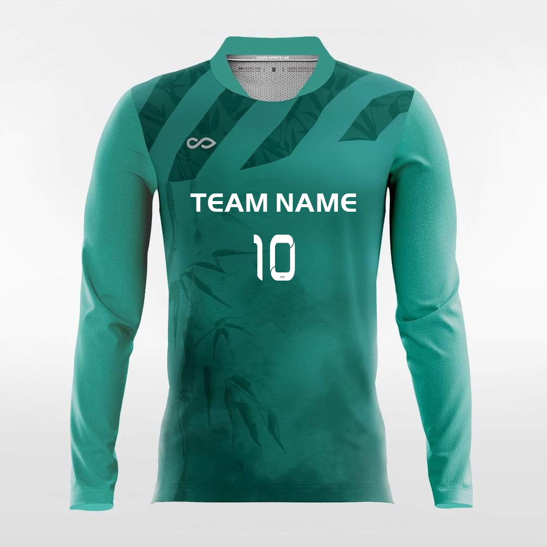 Mist - Customized Men's Sublimated Long Sleeve Soccer Jersey