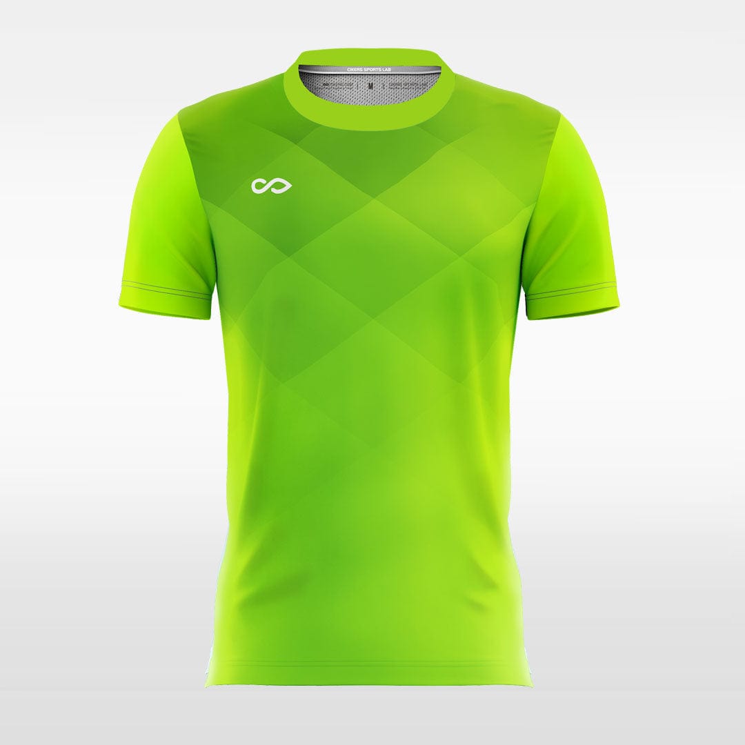 Reflection - Customized Men's Sublimated Soccer Jersey Fluorescent