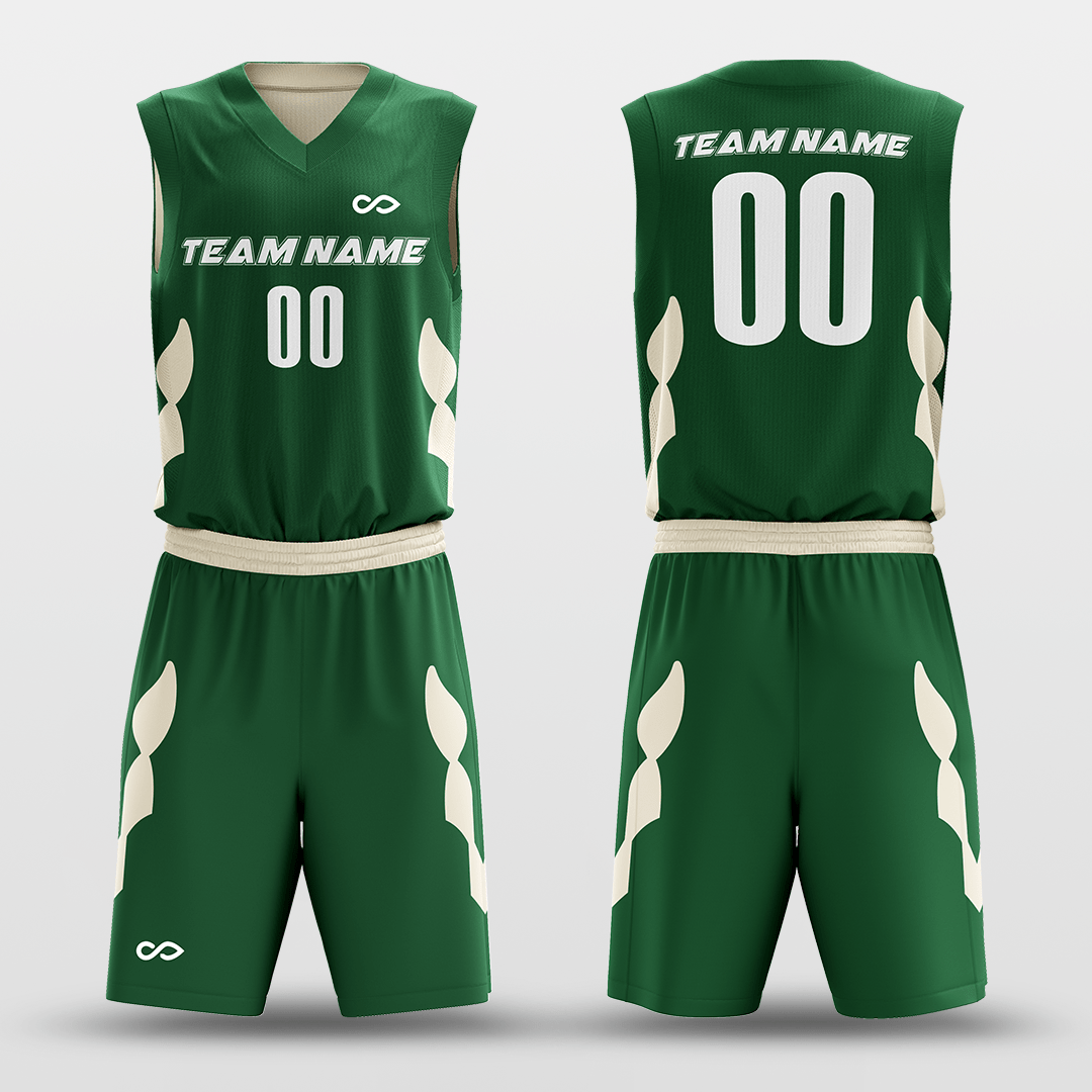 Deer - Customized Reversible Sublimated Basketball Set