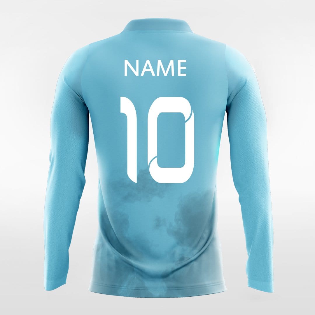 Mist - Customized Men's Sublimated Long Sleeve Soccer Jersey