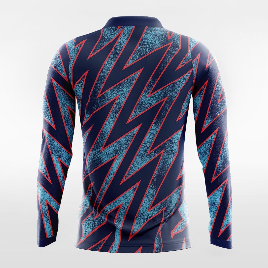 Pop Camouflage 2 - Customized Men's Sublimated Long Sleeve Soccer Jersey