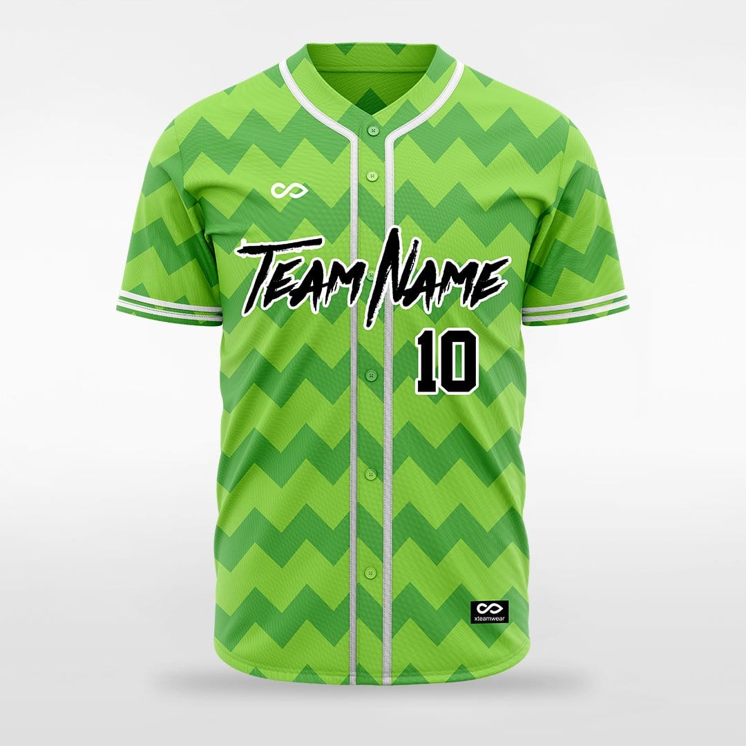 Thunderbird - Customized Men's Sublimated Full-Button Baseball Jersey