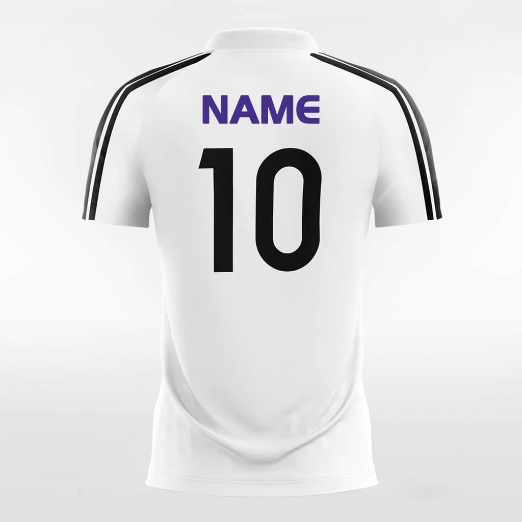 Classic White - Customized Men's Sublimated Soccer Jersey