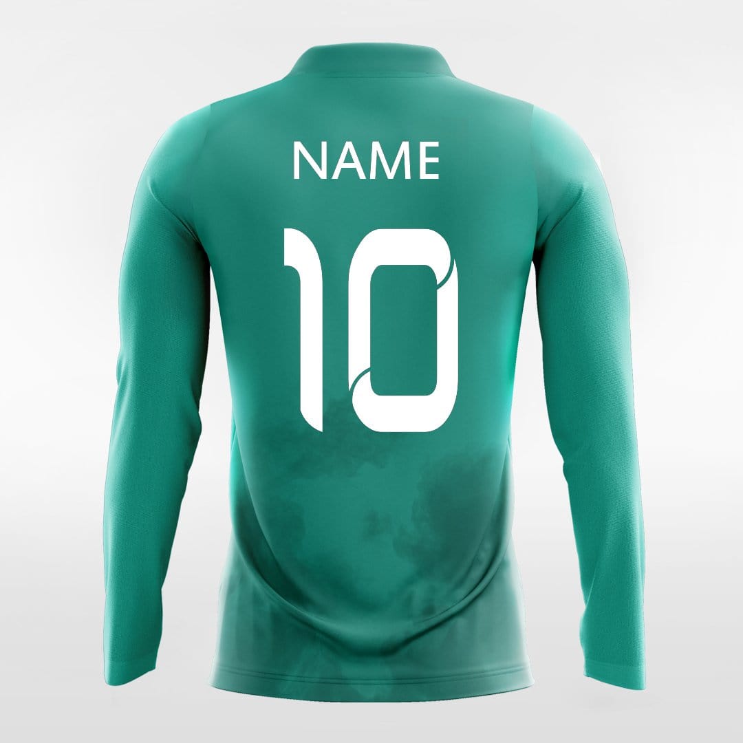 Mist - Customized Men's Sublimated Long Sleeve Soccer Jersey