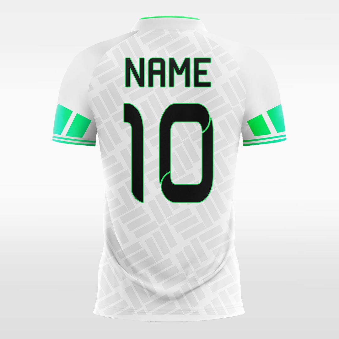 Tetris - Customized Men's Sublimated Soccer Jersey -Fluorescent