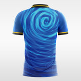 Blue Whirl - Customized Kid's Sublimated Soccer Jersey