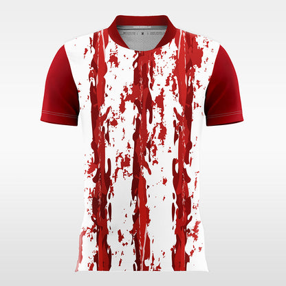 Crimson-Lotus-Men’s Sublimated Soccer Jersey