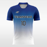 Waves-Customized Men's Sublimated Soccer Jersey