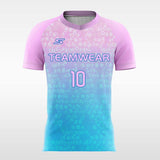 Cherry-Blossom-Customized Men's Sublimated Soccer Jersey