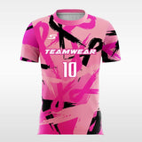 Flowers-Birds-Customized Men's Sublimated Soccer Jersey