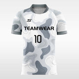 Variegatedsnow-Customized Men's Sublimated Soccer Jersey